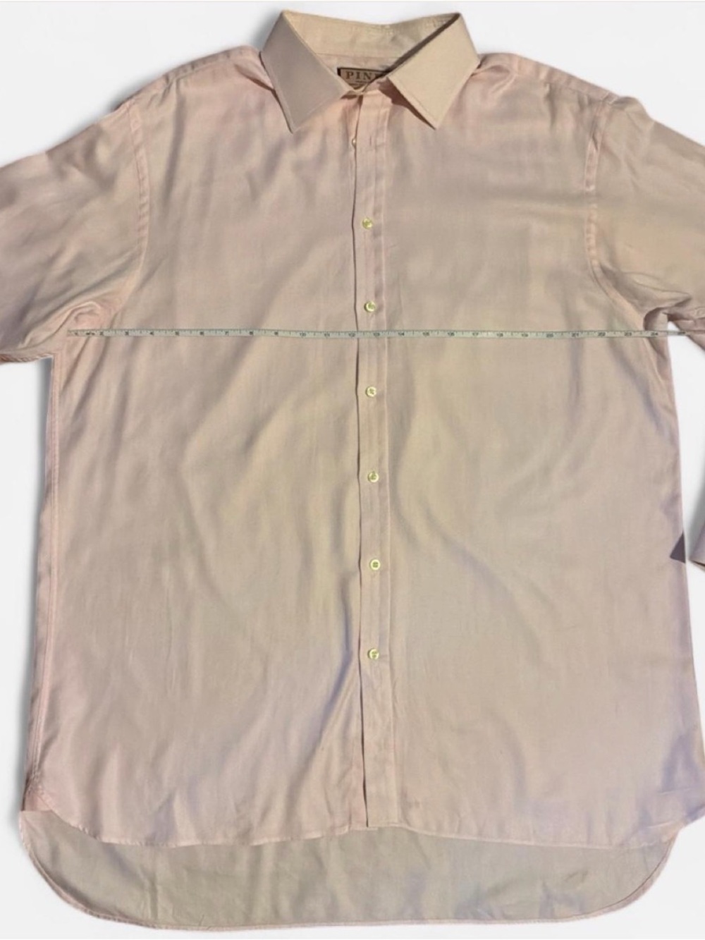 Thomas Pink Light Pink Long-Sleeve Button-Down Shirt